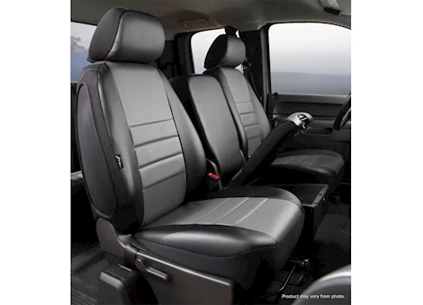 Fia Inc. 15-C F150/17-C F250/F350F/F450/F550 SL FRONT 40/20/40 SEAT COVER GRAY